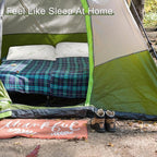 Small Camping Pillow for Sleeping,Shredded Memory Foam Travel Pillow Compact & Packable with Storage Bag,Soft Cover,Small Pillow for Backpacking Hiking Gear & Accessories