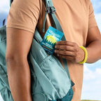 Cliganic 20 Pack Mosquito Repellent Bracelets for Adults & Kids - Natural DEET-Free Bands, Individually Wrapped