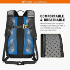 SKYSPER Small Hiking Daypack, 20L Lightweight Travel Backpacks Day Hike Pack with Waist Strap for Women Men