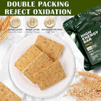 Emergency Food Ration Bars, Pepper Flavor Survival Tabs Supply for Outdoor Camping Emergency Snowstorm Earthquake Disaster Preparedness Kit With Long Self Life