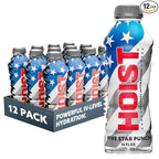 Hoist Premium Hydration Isotonic Electrolyte Drink, Powerful IV-Level Hydration, Five Star Punch, 16 Fl Oz (Pack of 12)