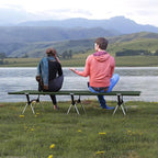 Camping Cot with Leg Extenders,Lightweight Portable Bed for Camping, Hiking, Travel, Beach, Home, Office Nap, Supports 330lbs, Easy Storage, Durable Design, Green