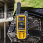DEWALT FRS Walkie Talkies Long Range 2 Way Radio, 2 Watt, Waterproof & Rechargeable, 48 Pack with 8X Gang Chargers, 8DXFRS800-BCH6