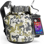 Earth Pak Waterproof Dry Bag - Roll Top Waterproof Backpack Sack Keeps Gear Dry for Kayak with Waterproof Phone Case