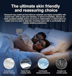 Soft Silicone Sleep Mask for Dry Eyes, Moisture-Retaining Eye Mask for Sleep, Reusable and Washable, Lightweight Comfortable Fit for Insomnia, Yoga, Meditation, Naps, Travel, and Stress Relief