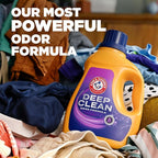 ARM & HAMMER Deep Clean Odor Formula Laundry Detergent Power Paks, Radiant Burst Scent, 32 Count, 32 Loads