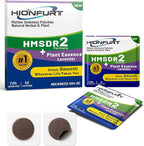 HMSDR2 32ct Motion Sickness Patches with Plant Essence – Lavender – Sea Sickness Patches for Cruise, Car, Airplane – Non-Drowsy, 72H Lasting