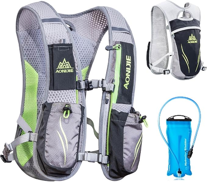 YAPJEB Hydration Vest - 5L Running Water Backpack for Trail, Marathon, Cycling, Hiking - Outdoors Pack