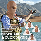 Balaclava Face Mask Sun UV Protection Breathable Full Head Mask for Men Women Skiing Cycling