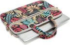kayond Forest series Black Patten water-resistant Laptop Shoulder Messenger Bag Case Sleeve for 14 Inch 14.1 Inch Laptop