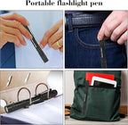 5-Pack Tactical EDC Pen Flashlights, 200LM Mini Pocket-Sized, 3-Mode LED Pen Lights with Belt Clip, Essential Small Flashlights for Outdoor Camping, Emergency Preparedness & DIY Repair