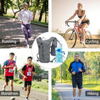 Running Vest for Women Men Lightweight Hydration Backpack Pack with 1.5L Water Bladder Bag Hydro Daypack for Hiking,Trail,Skiing,Camping,Cycling,Race,Marathon