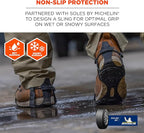 Ergodyne Trex 6325 Slip On Spikeless Traction Devices, Outdoor to Indoor Wear