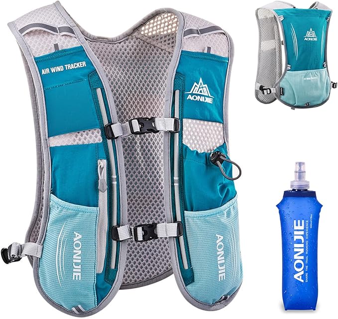 TRIWONDER Hydration Running Vest 5L Lightweight Water Pack for Men Women Hydration Backpack for Trail Race, Hiking, Cycling, Climbing, Camping, Jogging, Marathon