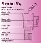 TREVI™ Sugar Free Electrolytes - Drink Mix Hydration Powder Packets - 28 Count - Grape