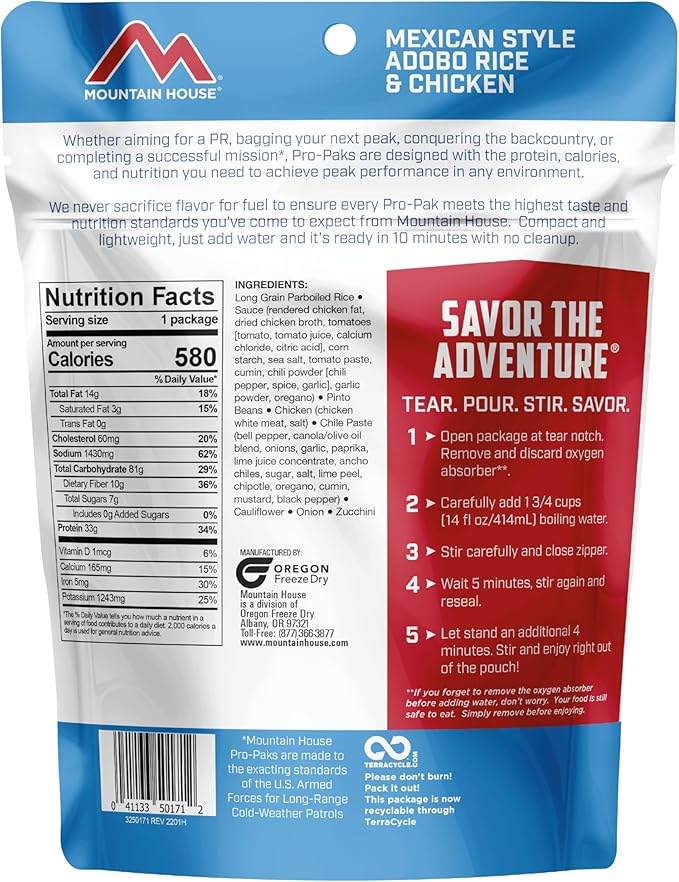 Mountain House Pro Pack