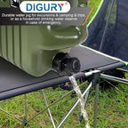 5 Gallon Water Jug, Camping Water Container BPA Free Water Storage with Spigot No Leakage Portable Emergency Water Tank for Outdoor Hiking Camping Picnic Supplies