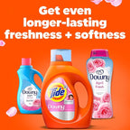 Tide Plus Boost of Ultra Downy Liquid Laundry Detergent, April Fresh Scent, 92 fl oz, 65 Loads, Laundry Detergent Liquid with Long-Lasting Freshness