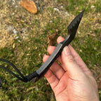 9CR18MOV Steel Mini Axe Tool With Sheath Survival Knives Fixed Blade Small Outdoor Camp Hatchet Camping Knife For Men EDC