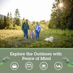 Quantum Health Buzz Away Extreme DEET Free Insect Repellent Wipes - Travel-Friendly Citronella Oil Mosquito & Tick Outdoor Bug Repellent Towelettes, Kids & Adults - 20 Individual Wipes