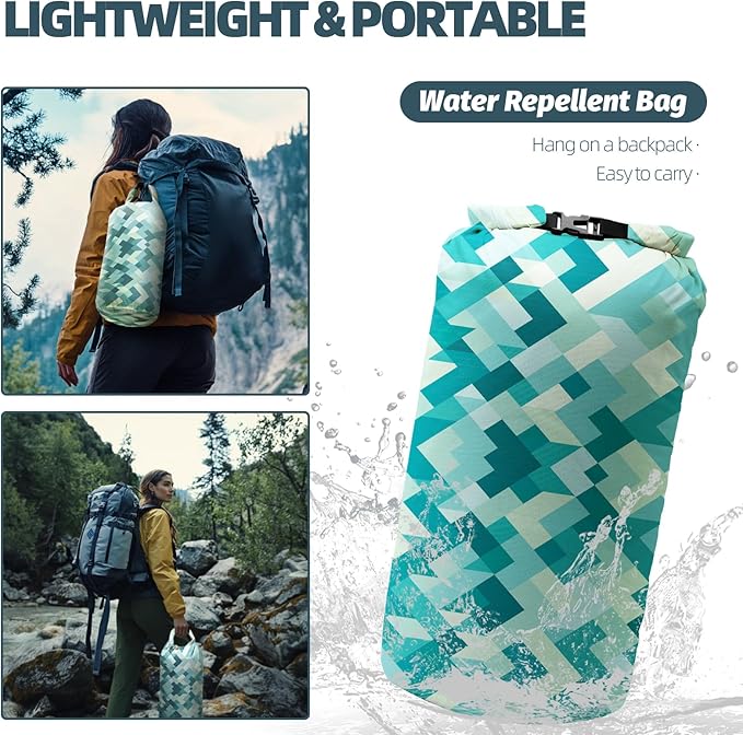 Outdoor Camping Blanket with Sherpa Lining, Extra Warm Thick Camp Blankets and Puffy Ultralight Soft Poncho DWR Camping Quilt for Cold Weather, Adventure, Sleeping, Backpacking 78"x 56"