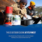 Backpacker's Pantry Chana Masala, 2 Servings Per Pouch (6 Count), Freeze Dried Food, 14 Grams of Protein, Vegan, Gluten Free