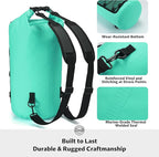 STOVER 5/10/25/30/40/55L Waterproof Backpack- Floating Dry Bag for Kayaking, Travel, Beach, Hiking, & Camping, Men/Women