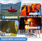 Heavy Duty 5-Step Boat Rope Ladder – 400lbs Capacity, Extra-Long Design for Easy Boarding. Ideal for Inflatable Boats, Fishing Boats, Kayaks, motorboats, and Canoes. Perfect for Safe Marine use.