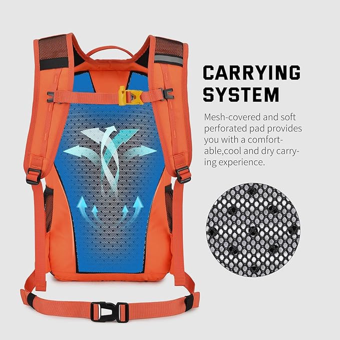 SKYSPER Small Hiking Backpack, 20L Lightweight Travel Backpacks Hiking Daypack for Women Men