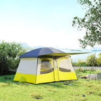 Vidalido Tents，6-8 Person Camping Tent with Extended Vestibule，2 Room Weather Resistant Family Tents，Easy Install Waterproof Outdoor Tent for Backpacking and Camping Hiking