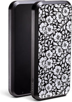 Mophie powerstation prime10 - Portable Power Bank with 10,000mAh Internal Battery, 18W USB-C PD Fast Charging, Charge 3 Devices Simultaneously, LED Power Indicator - White Floral