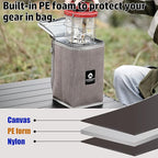 CAMPINGMOON Camping Gear Lantern Storage Case T-8,T-9