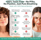 Nasal Strips for Snoring, Congestion & Sleeping - Natural & Bamboo Fiber-Made Nose Strips for Breathing - Snore Stopper & Sleep Aid to Improve Breathing - PFAs-Free Nose Tape for Sleeping - 30pcs