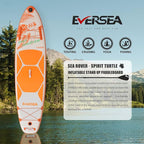 Inflatable Stand-Up Paddle Boards – Available 32"/33"/34" Widths Inflatable Paddle Board with SUP Accessories, Camera Mount, Basic All-Around SUP Board for All Skill Levels, Up to 450lbs