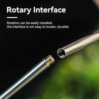 Titanium Chopsticks , Foldable Lightweight Reusable Camping Cutlery, Utensils for Camping Backpacking Hiking Home, with Storage Bag, 2 Pairs