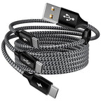 Multi Charging Cable,USB C Splitter Cable,3 in 1 Fast Charging Cord with 3 Type-C Port for iPhone 17 16 Pro Max Galaxy S23 S22 S10 Note 20 Cell Phones Tablets and More,1Pack 5FT