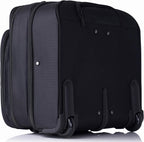 Alpine Swiss Rolling Laptop Briefcase Wheeled Overnight Carry on Bag Up to 15.6 Inches Notebook - Carries Legal Size Files