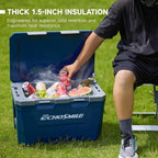 EchoSmile Ultra-Light Hard Cooler 35L/37qt, Outdoor Insulated Ice Chest Box