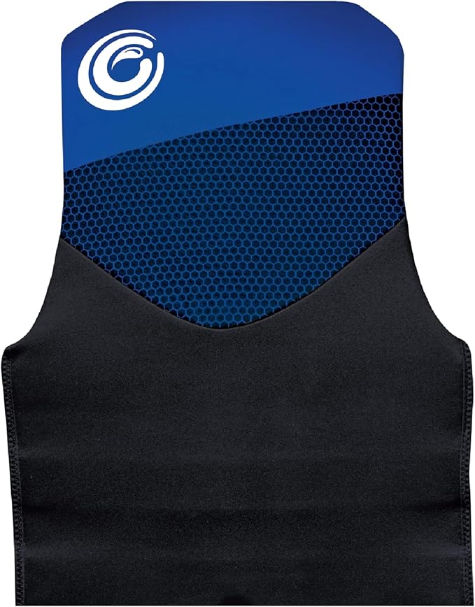 WOW Sports Life Jacket, US Coast Guard Approved Life Vest for Fishing, Kyaking, & Boating PFD, Blue - Large/XL