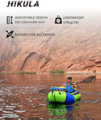 Kayak Paddle Aluminum Shaft Paddle with Nylon Blades, Floating Adjustable Kayaking Oars, 3 Piece, 220-240cm/86-94 Inches,Black/Rose/Teal/Black/Orange/Grey