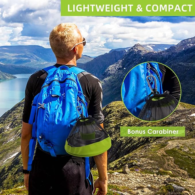 Acelane Camping Mess Kit Camping Plates Dishes Stainless Steel Camping Utensils Set Tableware Dinnerware with Bowls Cups Cutlery 1-2 Person for Backpacking, Hiking, Picnic, BBQ, RV Travel