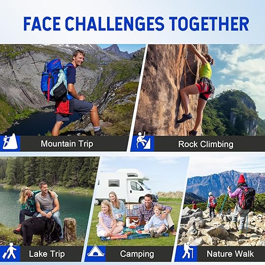 Greeshow Portable Water Filter Straw, Personal Water Filtration System, Replaceable Filter Cartridge, Outdoor Water Purifier Emergency Survival Gear for Hiking Camping Backpacking, GS-28H1, 1 Pack