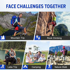 Greeshow Portable Water Filter Straw, Personal Water Filtration System, Replaceable Filter Cartridge, Outdoor Water Purifier Emergency Survival Gear for Hiking Camping Backpacking, GS-28H1, 1 Pack