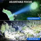 KINGCAESAR 3 Pack Flashlights 90,000High Lumens - Super Bright Rechargeable Flashlight with 5 Light Modes, IPX7 Waterproof Powerful LED Flash Light for Home, Camping