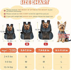 WOYYHO Pet Dog Carrier Backpack Small Dog Front Backpack Ventilated Mesh Dog Travel Back Pack with Safety Belt for Travel Hiking Cycling Outdoor Adventures (Size M: 5-9 lbs, Dark Gray)