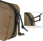 Ifak Pouch-Rapid Deployment Tactical MOLLE Trauma Kit Pouches, Quick Release Tear-Off Medical First Aid Kit Organiser with Red Immediate Identify for Emergency Surviva Activities.