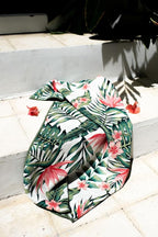 Nomadix Original Towel - Perfect for Beach, Pool, Travel, Camping, Yoga - Made with Recycled Materials - Super Absorbent - Sand Resistant -Palms Pink - 72.5" x 30"