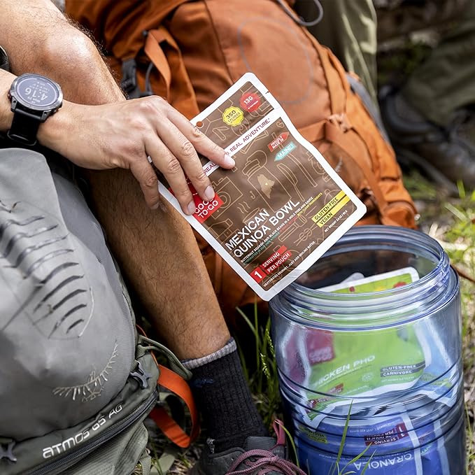 GOOD TO-GO Mexican Quinoa Bowl | Camping Food, Backpacking Food | Just Add Water Meals, Backpacking Meals | Dehydrated Meals Taste Better Than Freeze Dried Meals