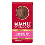 Eight O'Clock Coffee Donut Shop Ground Coffee, Light Roast, 11 Ounce (Pack of 1)