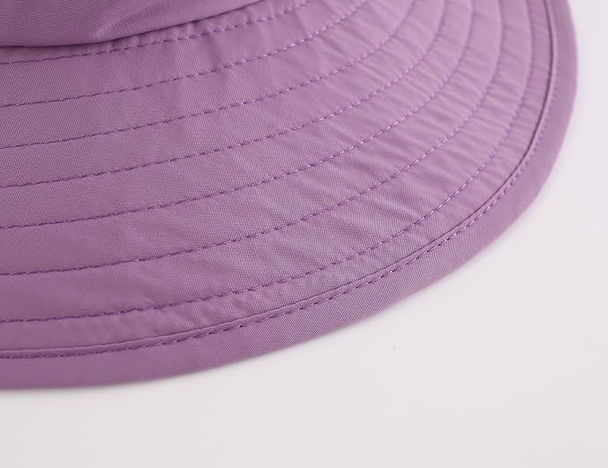 Home Prefer Outdoor UPF50+ Mesh Sun Hat Wide Brim Fishing Hat with Neck Flap Sun Hat for Men Women